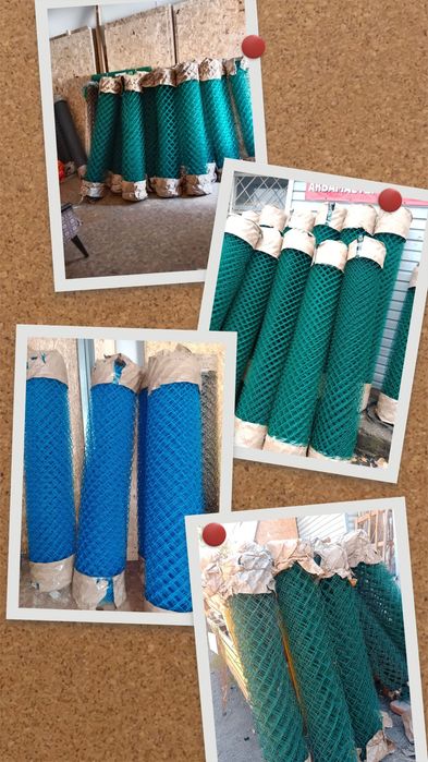 Сетка Рабица цветная с полимерным покрытием