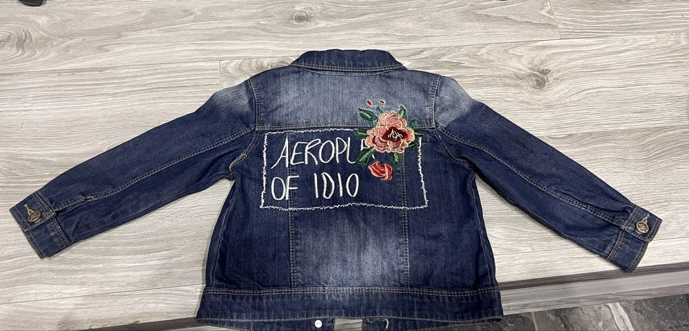 Детская джинсовая куртка