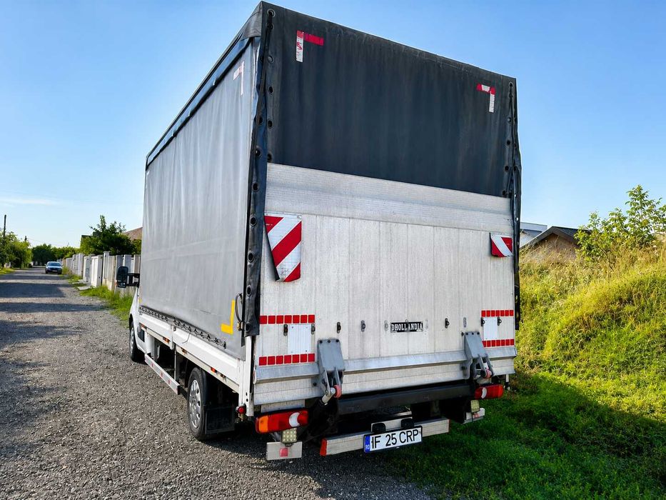Renault Master 2018, prelată cu lift și pat omologat – 11.000 EUR negociabil