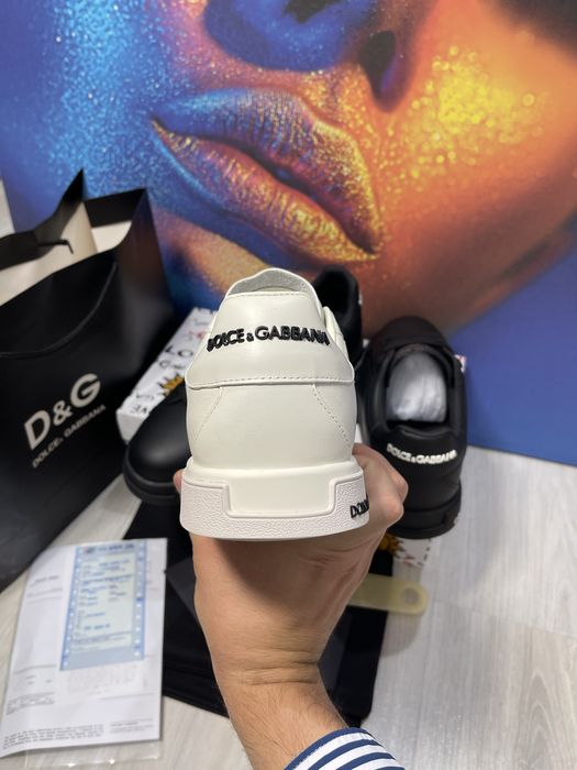 Adidasi Dolce Gabbana piele naturala 100% Full Box colectie noua
