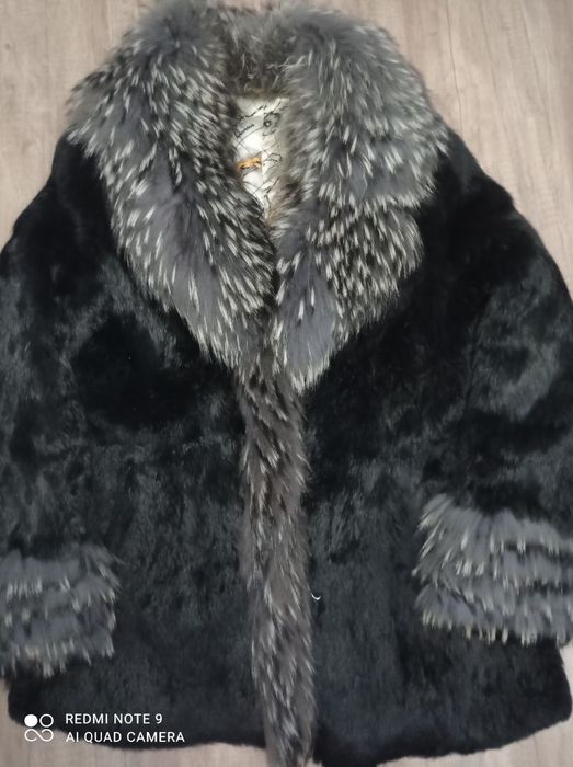 Шуба натуральная.размер 46