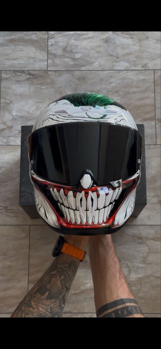 Каска за мотор Ruroc EOX The Joker + Shockwave Bluetooth система