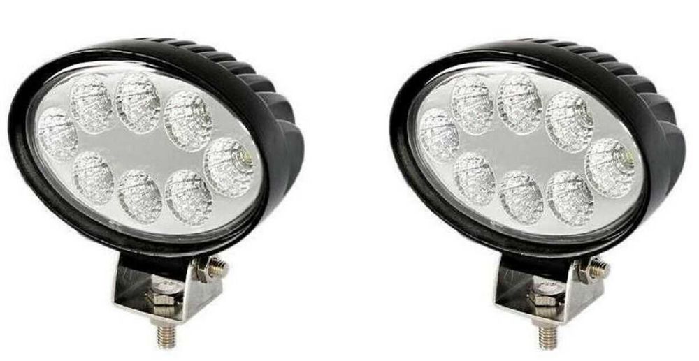 1бр. Мощен ЛЕД бар LED bar  прожектори ОВАЛ , 24W , 10-30V , SG4724W