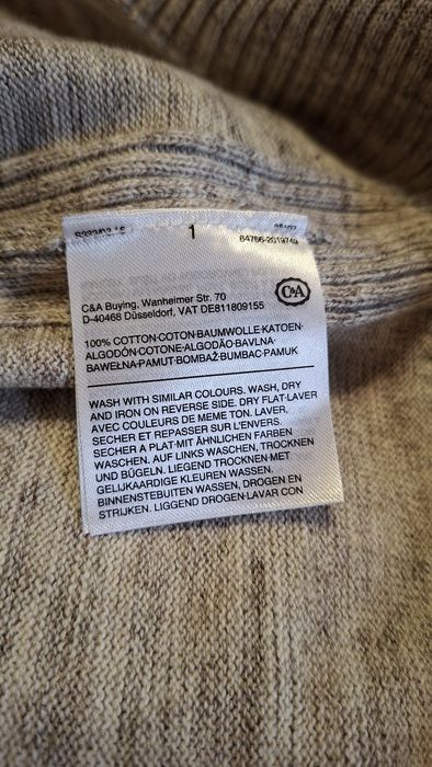 Хлопковый кардиган Canda (C&A)