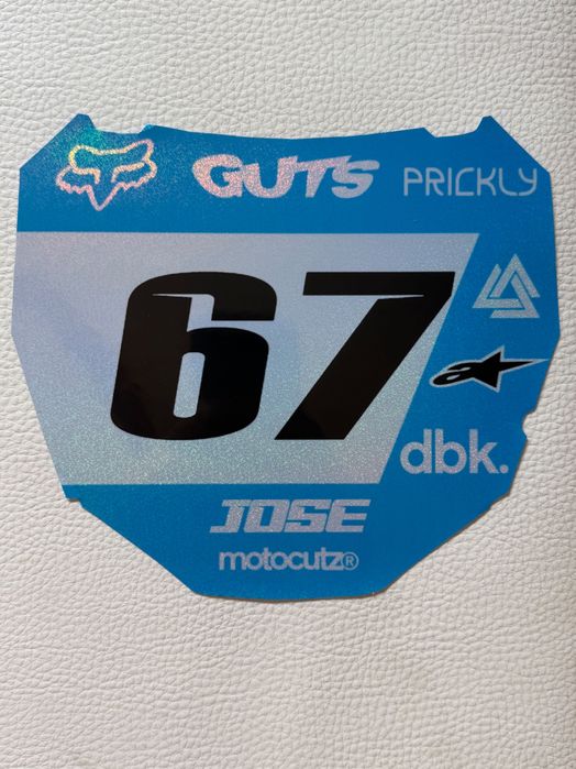 Surron ODI / Motocutz Sticker pentru Plate Yozma, Surron, Talaria