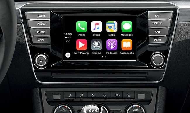 Skoda Activare Smart Link Apple Carplay Android Auto Octavia Smartlink