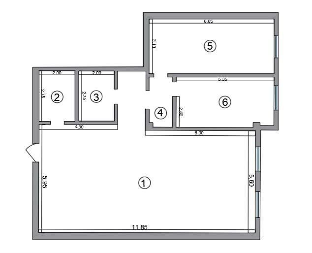 3в4/2/7 ЖК УЮТ,Ялангач массив,Ширин базарчик,коробка с кадастром,122м2