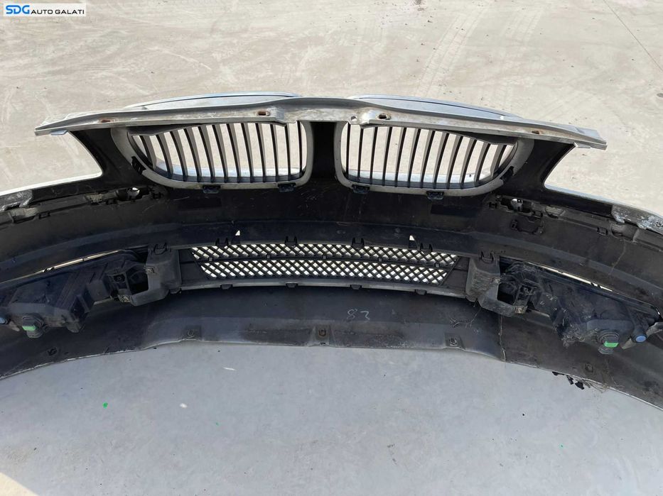 Bara Spoiler Fata Completa cu Grile si Proiectoare BMW Seria 1 E81 E87 LCI Facelift 2007 - 2011 Culoare Titansilber Cod 7185553 718555310 [Z0070]