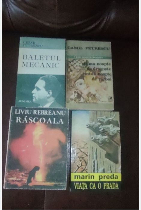 Cezar Petrescu,Liviu Rebreanu,Camil Petrescu,Marin Preda