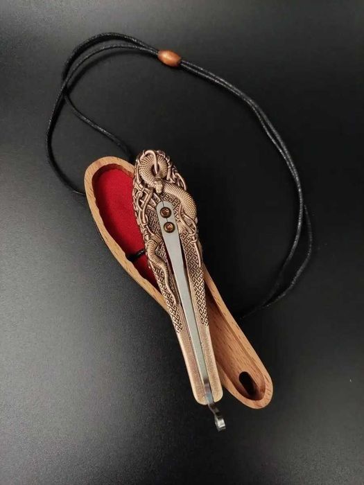 Эксклюзивный Варган "Змея" мастера Глазырина (Басовый, низкочастотный)