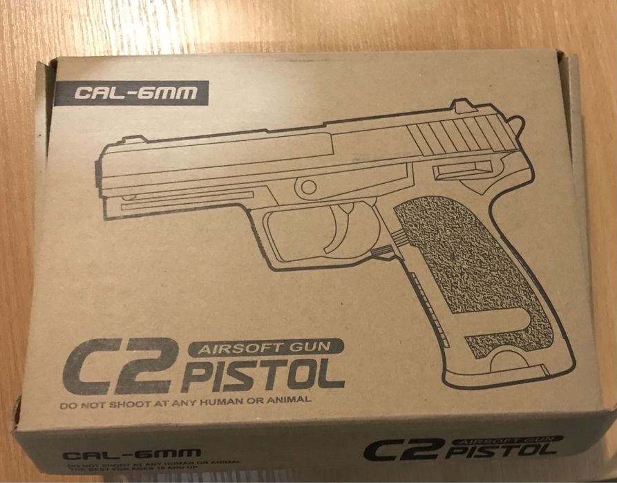 Детский игрушечный пистолет C2