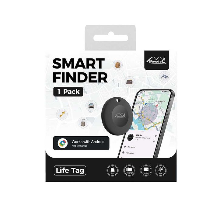 GPS Bluetooth LifeTag Tracker Lifemate HD-P16-3 Android