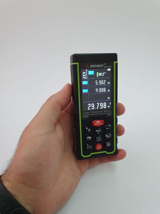50м лазерный уровень дальномер рулетка лазерный метр lazer metr Sndway