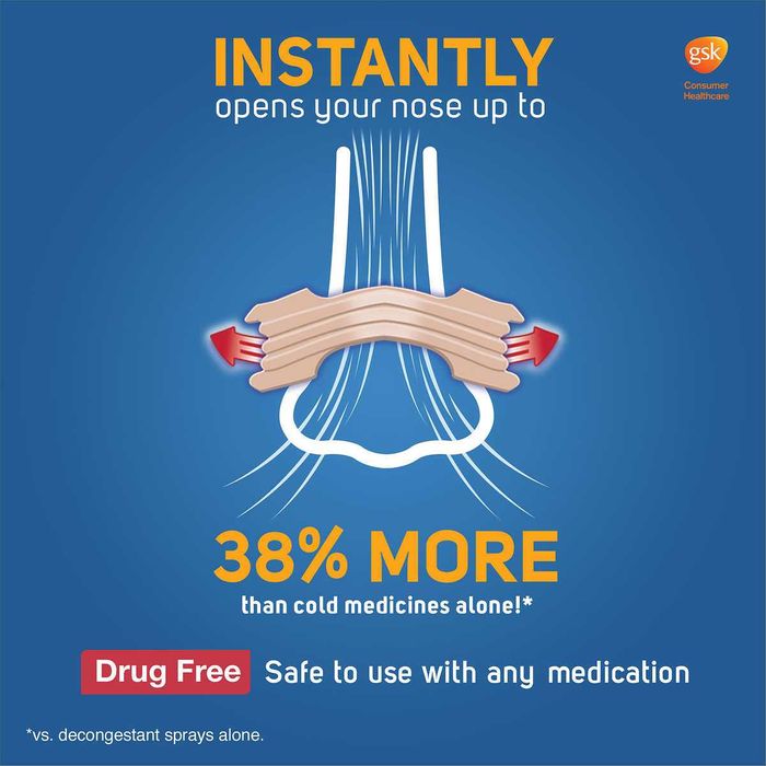 Полоски от храпа/ заложенности носа Breathe Right Extra Strength США