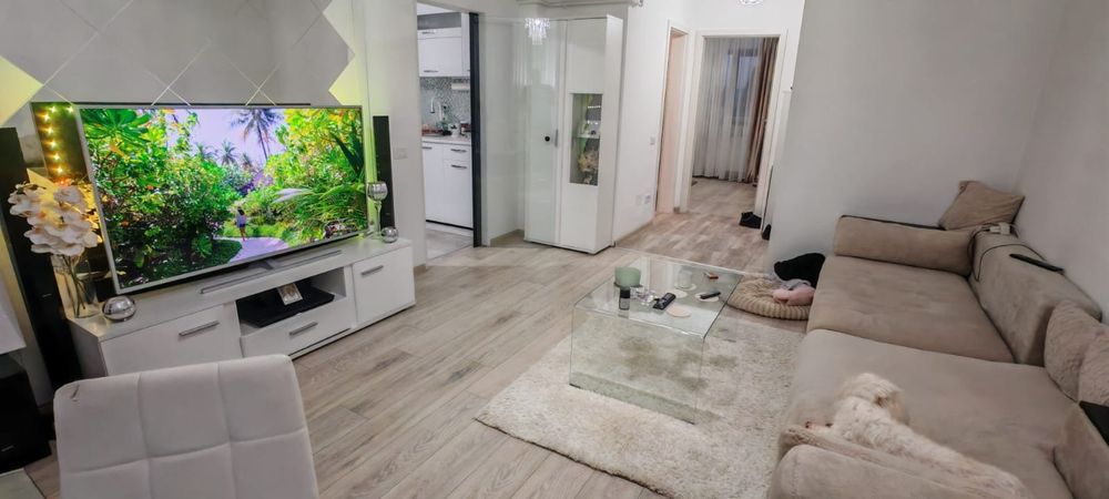 Apartament Modern 2 camere/ 60mp/STB în fața blocului /2locuri parcare/Sos Leordeni