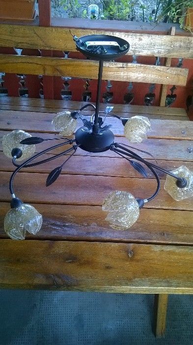 Lustra, candelabru 6 becuri