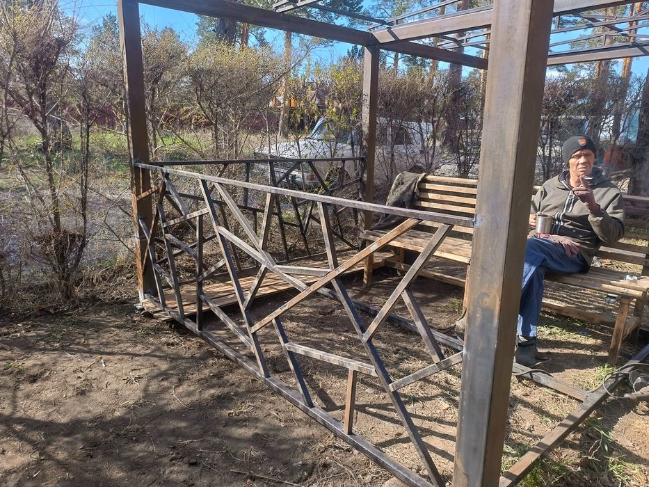 Беседки металлические