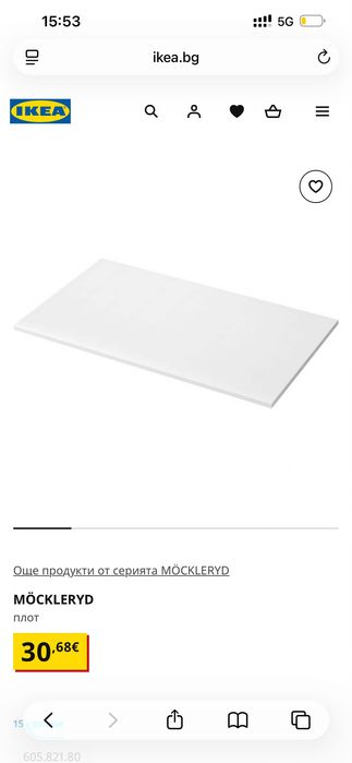 Кухненски плотове IKEA