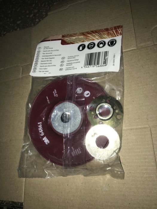 3M Pad pentru Back-Up de înaltă Performanță 125 mm M14 Plat Moale