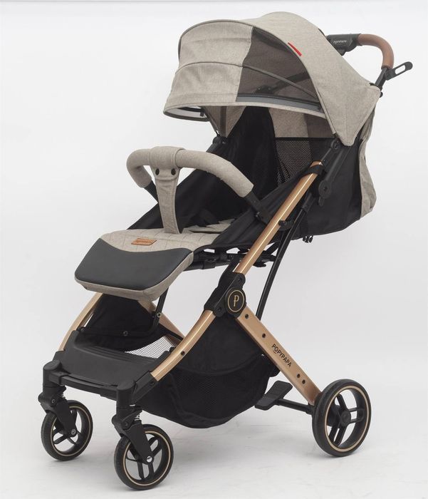 Коляска чемодан  Система быстрого складывания. Работа одной рукой. 6кг