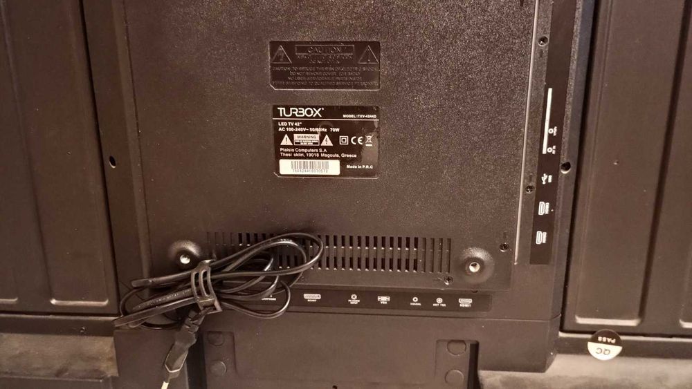 Телевизор Turbo-X TXV-4344D (43 инча) за части