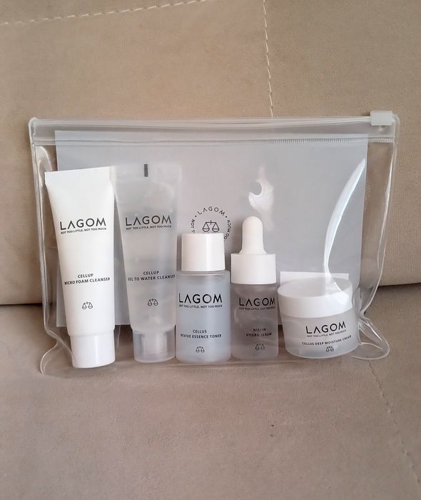 Lagom Cellus Travel Kit корейский набор миниатюр из 5 средств