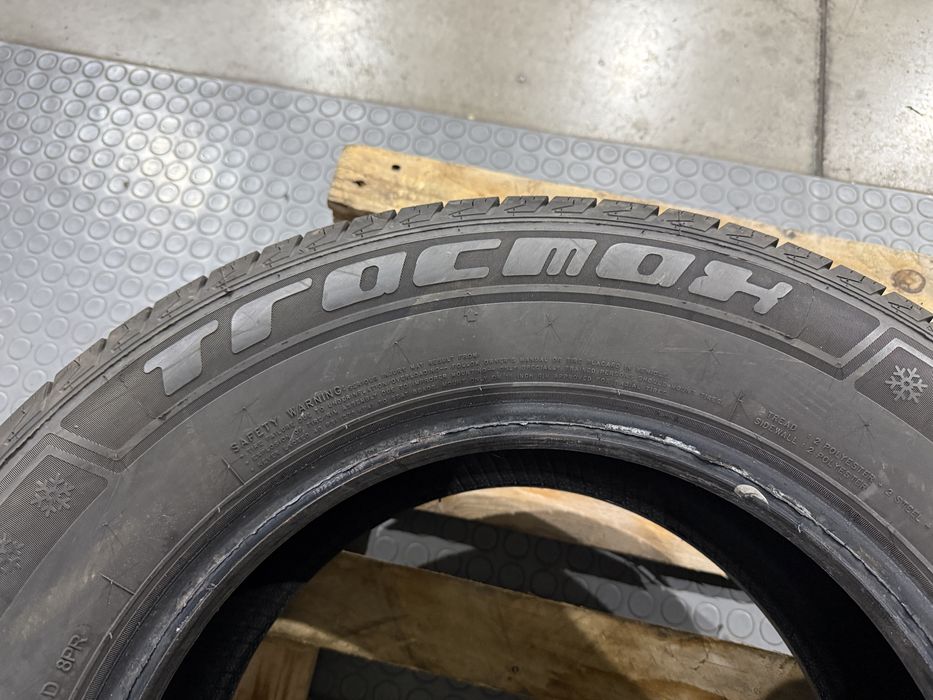2бр. ТОВАРНИ Зимни Гуми 235/65R/16C -TRACMAX- DOT:3422+2123- 7.0мм