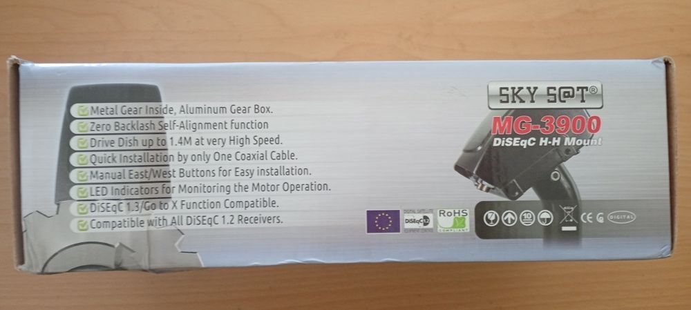Продавам H-H uslas  disekqC 1.2 motor  sky sat mg-3900 lps