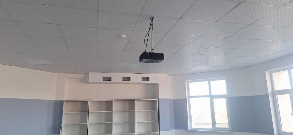 Установка видео проектор