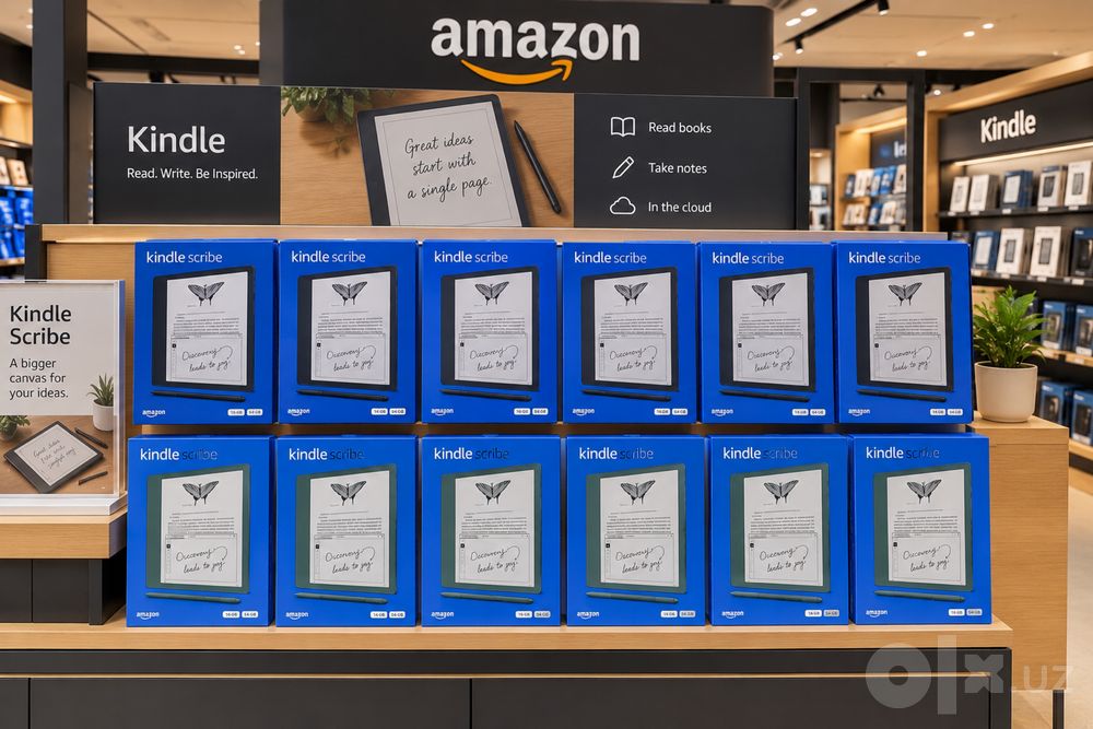 Amazon Kindle Scribe электронная книга с возможностью писать стилусом.