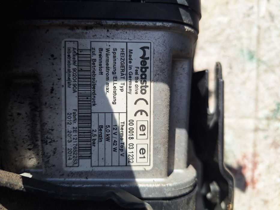 Webasto sirocou VW Golf 6,Jett,benzina cu telecomanda și climatronic