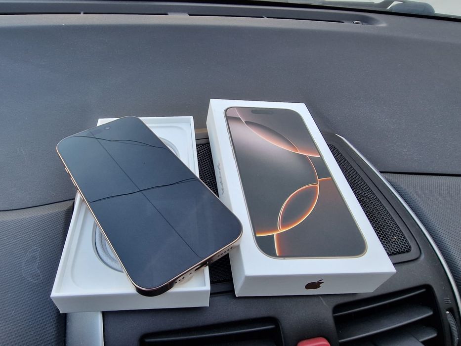 VAND IPHONE 16 PRO 128GB  - ca nou impecabil. FULL Box