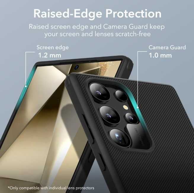 Husa Samsung Galaxy S24 Ultra ESR Kickstand, noua, culoare neagra