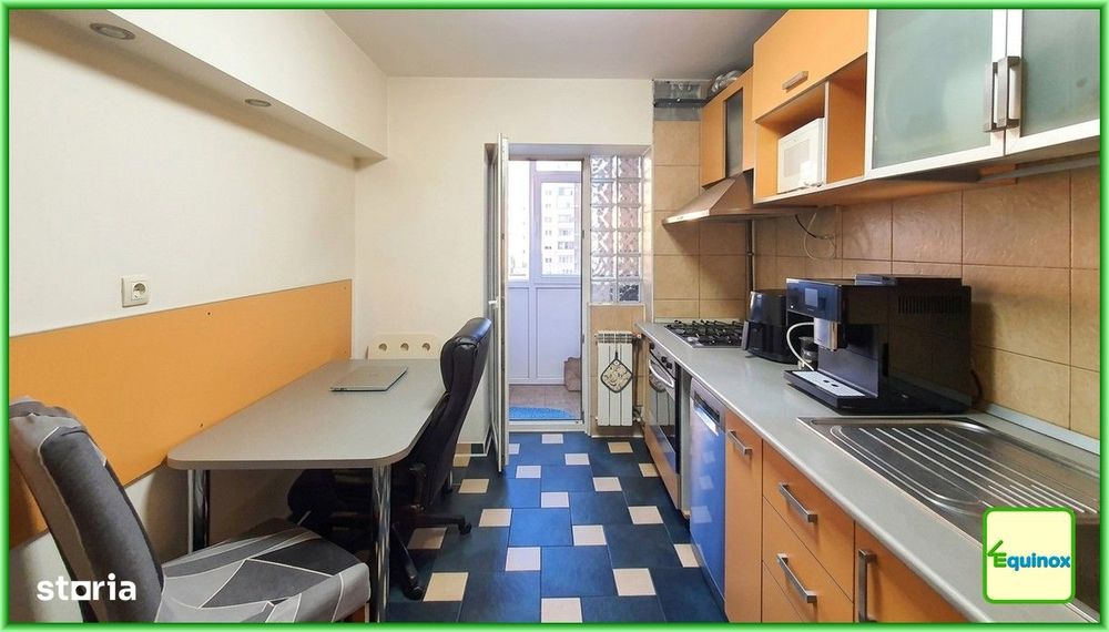 Apartament cu 2 camere, mobilat, Republicii-Mega Image, ECX71321 — fotografia 3