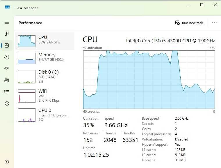 Laptop Lenovo ThinkPad X240 I5 4300u SSD 500Gb Ram 8Gb 12.5.''