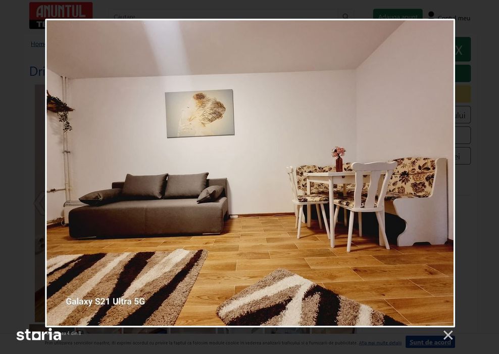 Apartament 1 camera Dristor