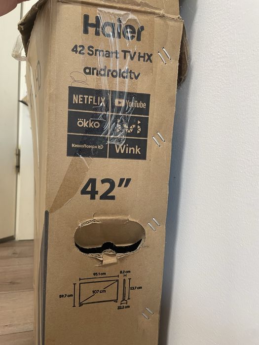 Срочно продам телевизор Haier на запчасти