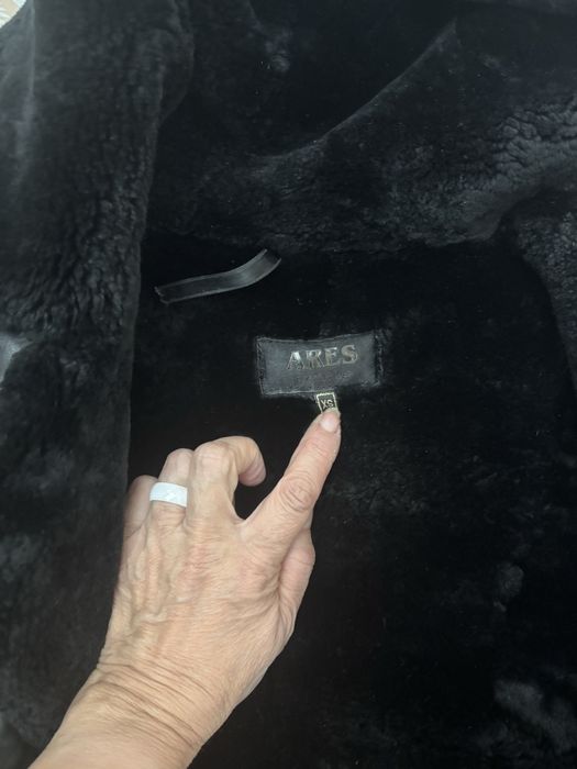 Кожанная дубленка