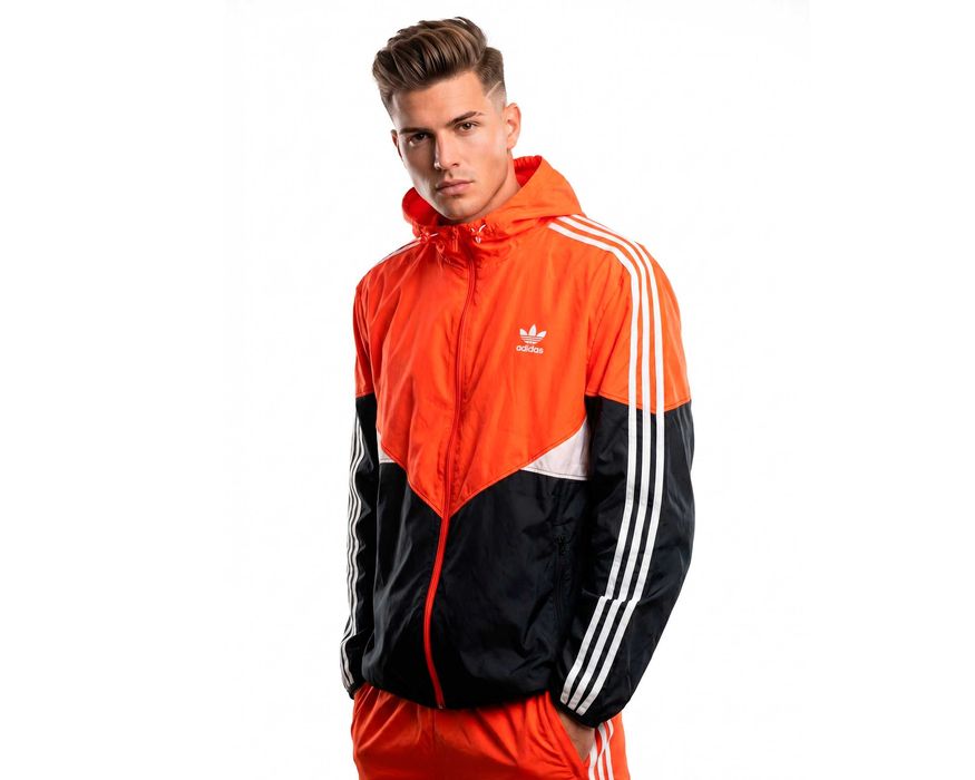 Adidas Оригинално мъжко яке / горница с качулка размер L