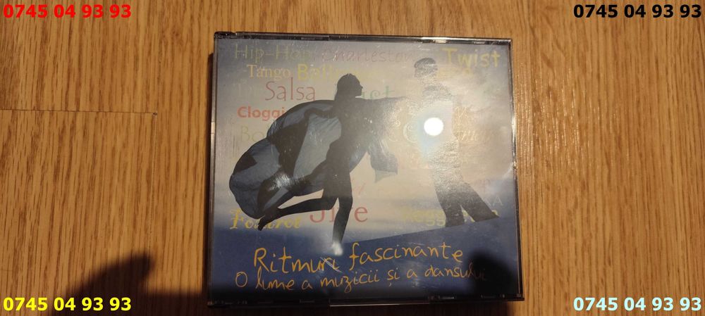 muzica cantece ritmuri fascinante o lume a muzicii si a dansului 4CD originale