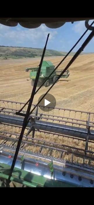 Combina agricola johndeere cts 4x4 cauciucuri fata, spate noi