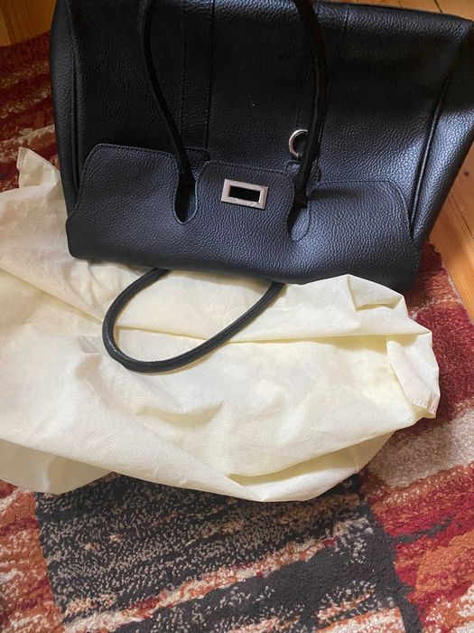 Чанта от естествена кожа, почти нова