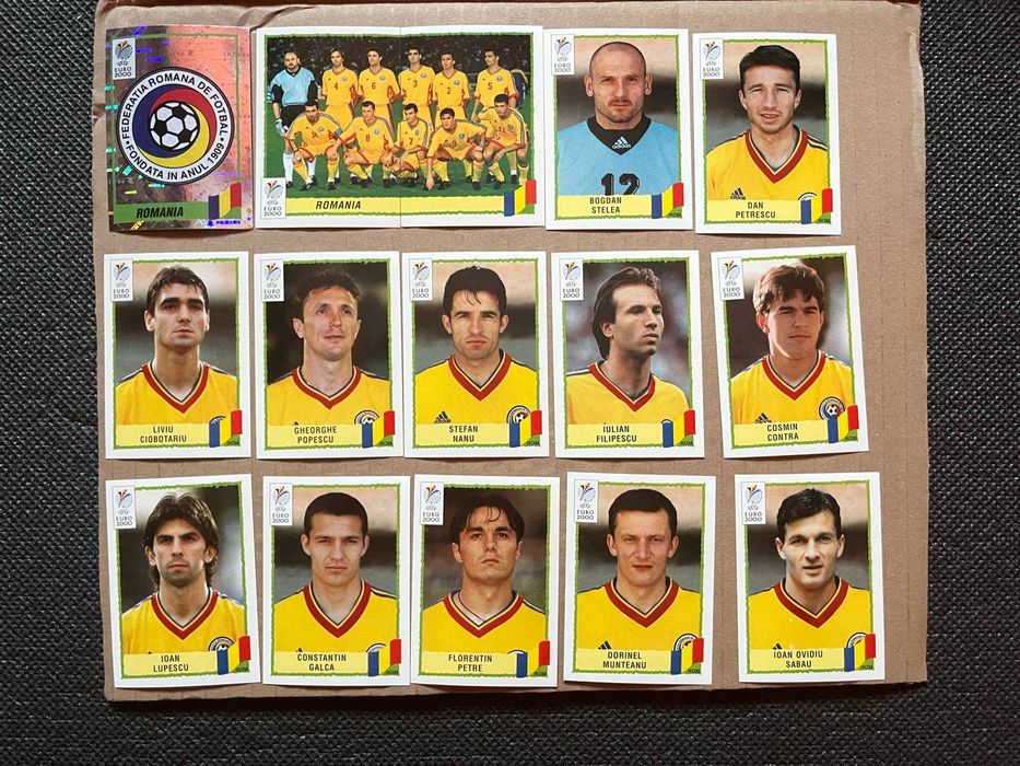 Panini UEFA Euro 2000 Belgia/Olanda- Set Complet