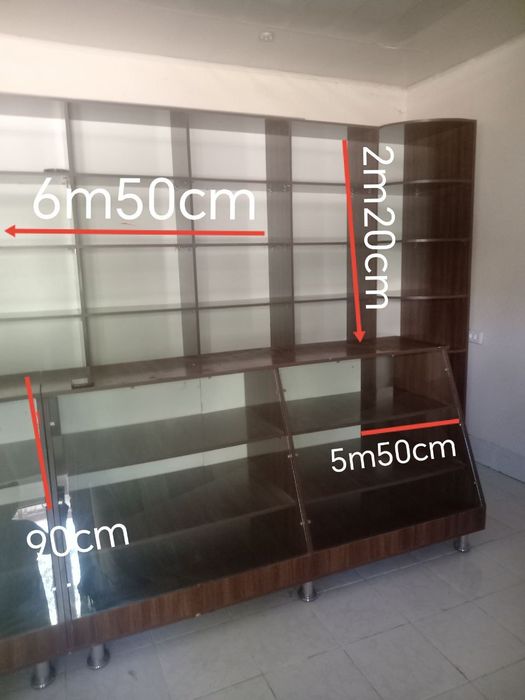 Дукан учун стелаж сатилади