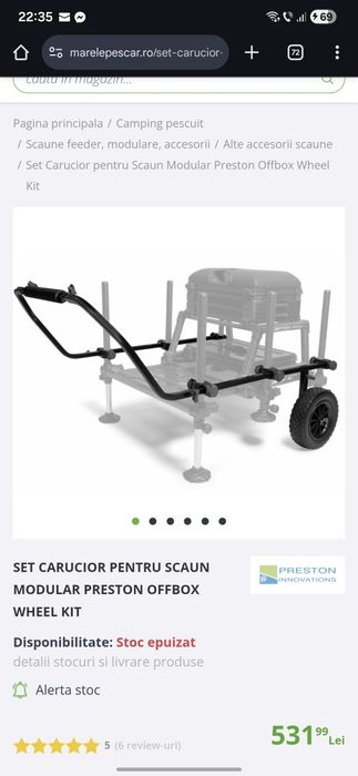 Set cărucior pentru scaun Preston

MODULAR PRESTON OFFBOX

WH