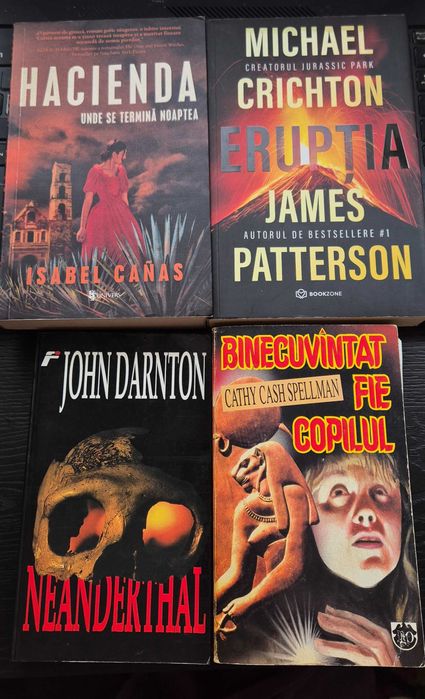 Lot carti aventura/mister (Dan Brown, Preston, Child, Follett)