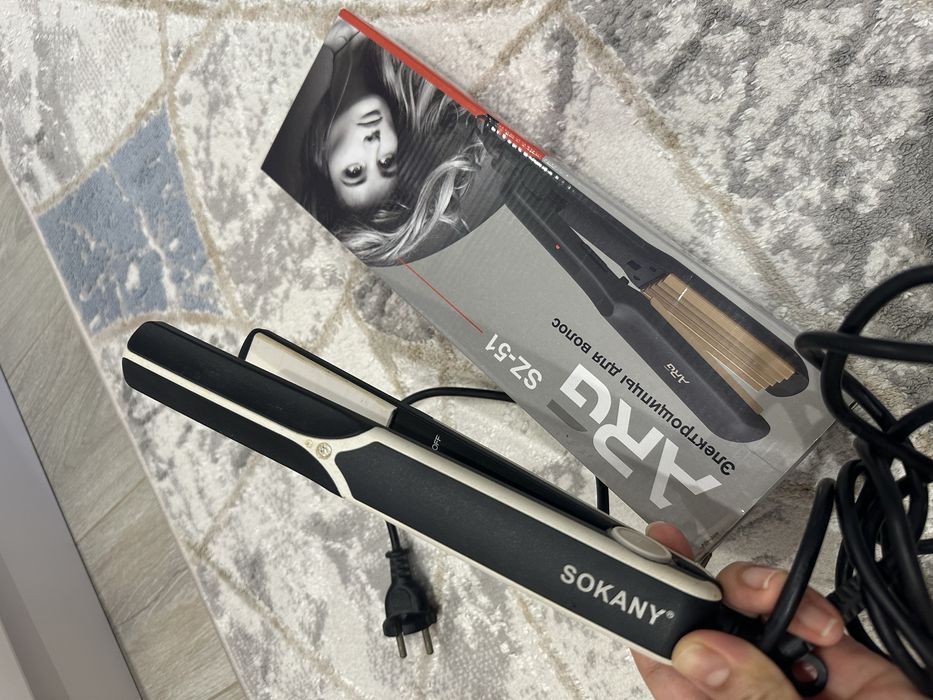 Шипцы гофрированные для волос