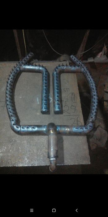 Изготовление любых видов горелок для каминов.