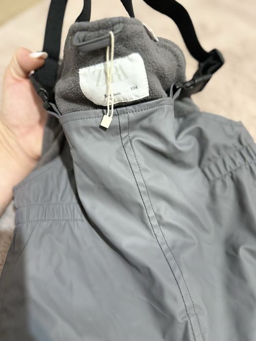 Salopeta impermeabila si imblanita Zara-3-4 ani