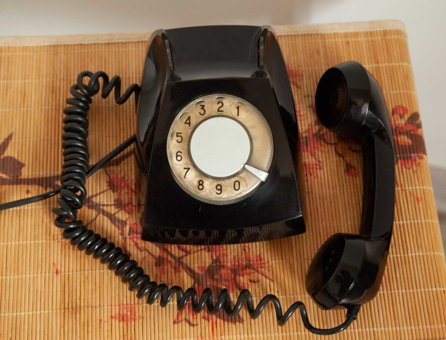 телефон дисковый СССР для декора, фотосессий
